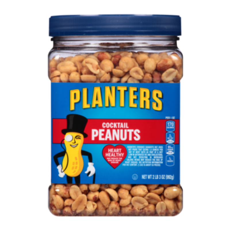 Planters Cocktail Peanuts - 35 oz Main Image